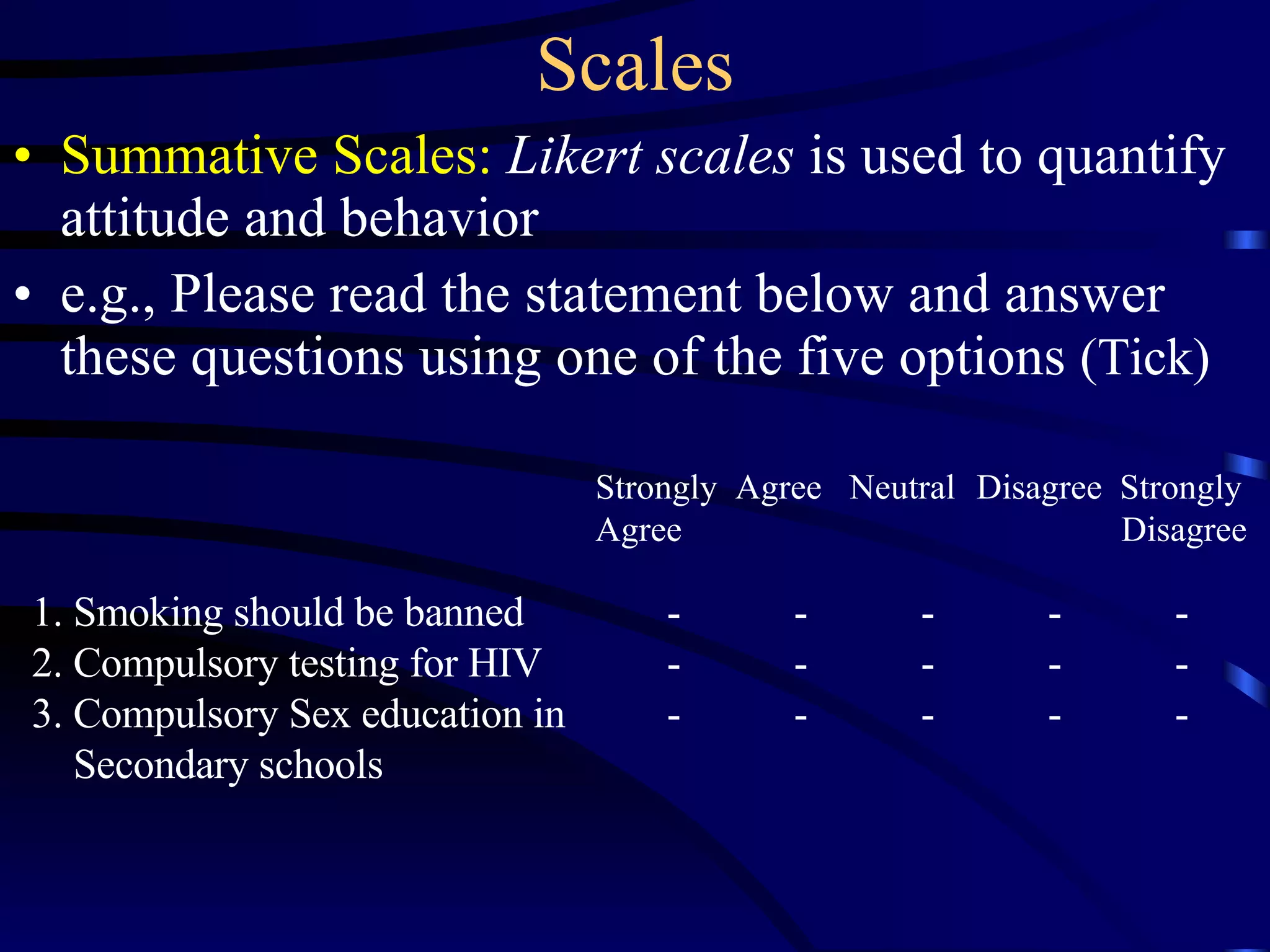 Questionnaire Designing | PPT