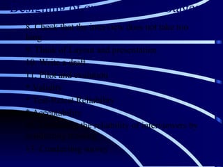 Designing of questionnaire: Stages-6 8. Check that the interview does not take too long 9. Think of Layout and presentation 10. Write a draft 11. Pilot and evalution * Validity * Test-Retest Reliability * Acceptability 12. Enhancing the reliability of interviewers by conducting training 13. Conducting survey   