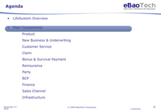eBaoTech LifeSystem-Insurance System Overview.ppt
