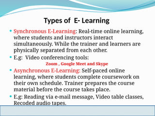 E- barary And E learning | E- library education | PPTX