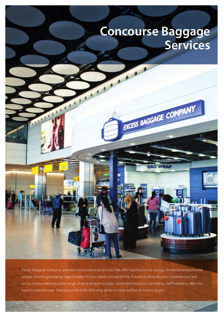 excess baggage company manchester airport