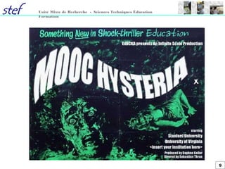 9
Unité Mixte de Recherche - Sciences Techniques Éducation
Formation
 