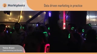 Data driven marketing in practice
Tobias Braam
Digital Marketing Lead Benelux
 