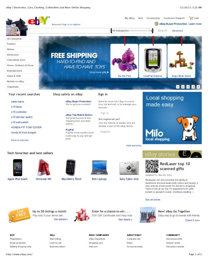 eBay | Electronics, Cars, Clothing, Collectibles and More Online Shop…