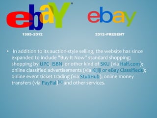 Ebay business process | PPTX
