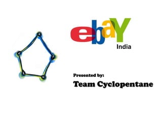  India Presented by: Team Cyclopentane 
