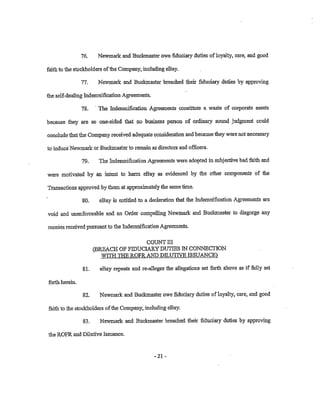 E Bay Letterwith Public Redacted Verified Complaint