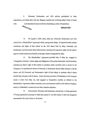 E Bay Letterwith Public Redacted Verified Complaint