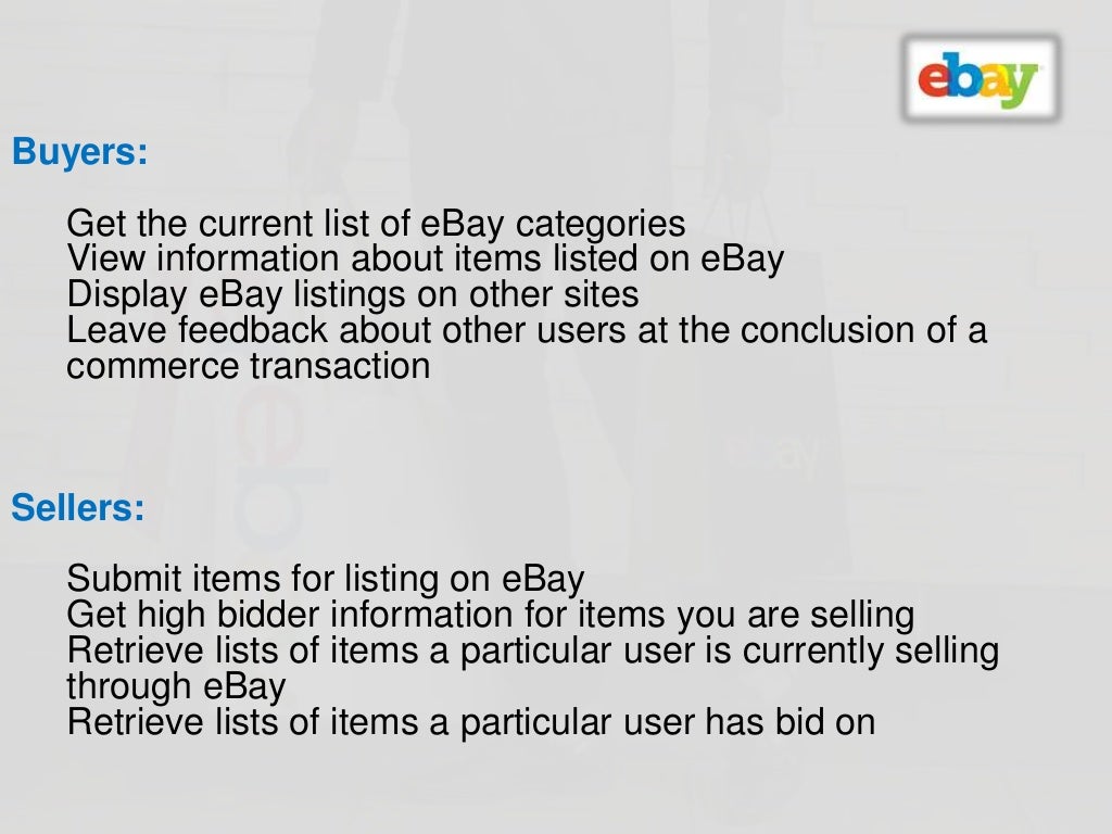 ebay Case Study