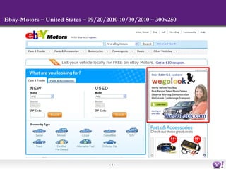 Ebay-Motors – United States – 09/20/2010-10/30/2010 – 300x250  