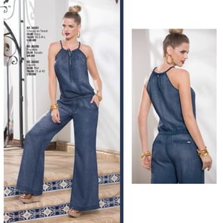 Ref. 343201
Enterizo en Tencel
Color: Único
Tallas: XS-S-M-L
$149.990
Ref. 363205
Brazalete
Color: Dorado
$49.990
Ref. 303202
Calzado
Color: Miel
Tallas: 35 al 40
$109.990
36
ebba
 