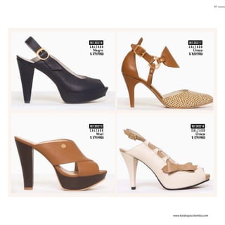 REF.303216
REF.303213
REF.303217
REF.303214
C A L Z A D O C A L Z A D O
C A L Z A D OC A L Z A D O
$ 179.990 $ 169.990
$ 179.990$ 179.990
Negro Único
ÚnicoMiel
45
www.katalogoscolombia.com
 