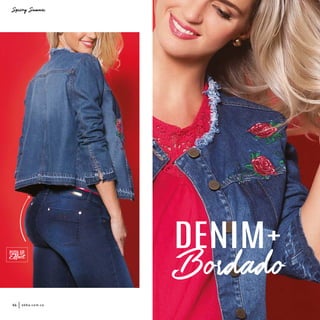 DENIM+
BordadoPUSH UP
ebba.com.co46
 