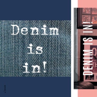 DENIMISIN!
PRE/FALL2015
42
 