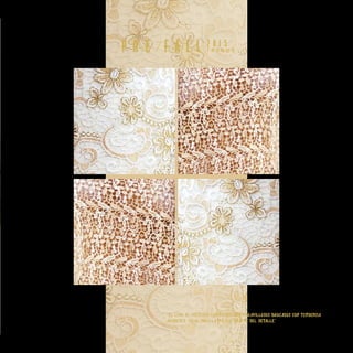 “EL LINO SE PRESENTA COMBINADO CON MARAVILLOSOS BROCADOS CON TENDENCIA
ARABESCA, IDEAL PARA LA MUJER AMANTE DEL DETALLE.”
P R E / F A L L 2 0 1 5 §
T R E N D S
PRE/FALL2015
7
 