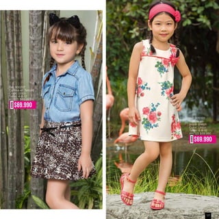 Ref. 850207
Camisa en Tencell
Color: Único
Tallas: 4-8-12
ANTES $89.990
AHORA
$69.990
Ref. 820101
Vestido en
pique stretch
Color: Único
Tallas: 6-8-10
ANTES $89.990
AHORA
$69.990
ebba.com.co 127
 