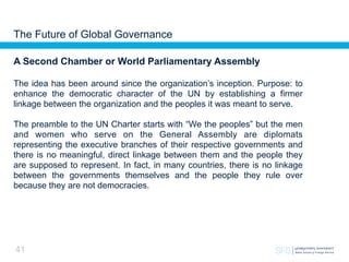 Global Governance in the 21st Century: The Future at Risk (Augusto ...