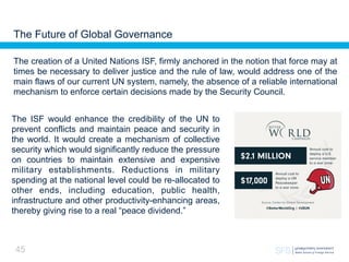 Global Governance in the 21st Century: The Future at Risk (Augusto ...