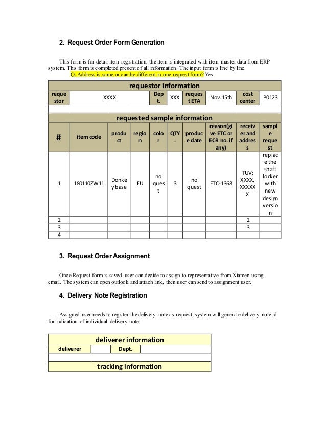 functional requirements document