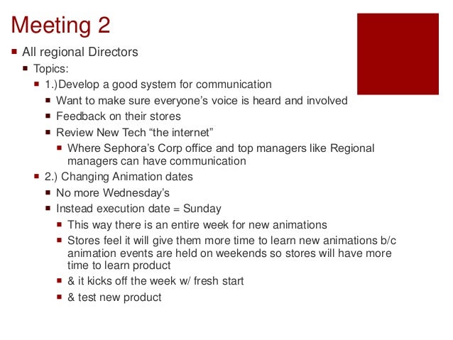 office meeting topics