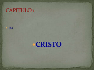  2.1
CRISTO
 