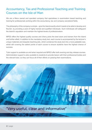 MPES A5 Corporate Brochure