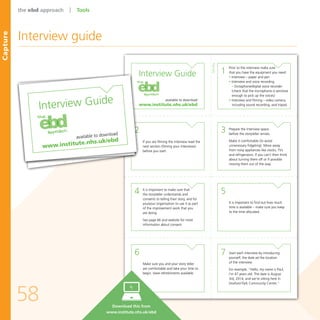 Experience based design guide | PDF