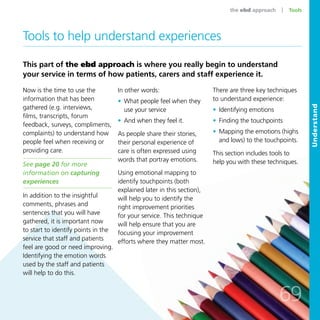 Experience based design guide | PDF