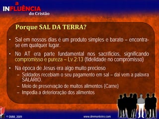 Aula EBD - Influência do Cristão