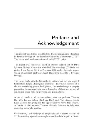 Tom Prole Thesis | PDF