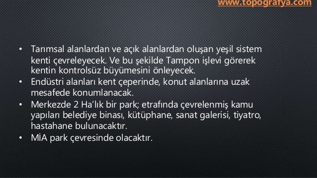 Bahce Kent Modeli Peyzax