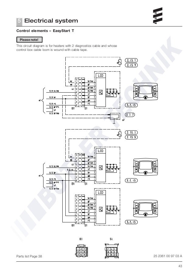 Eberspacher D5 Wiring Diagram - Uploadica