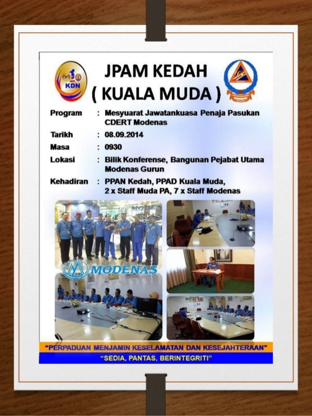 Laporan Bergambar Cdert Modenas