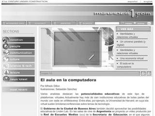 Myriades1 - Gobierno de la Ciudad de Buenos Aires - Red de Escuelas Medias Virtual - Desarrollo de Argentonia - Leonardo Penotti