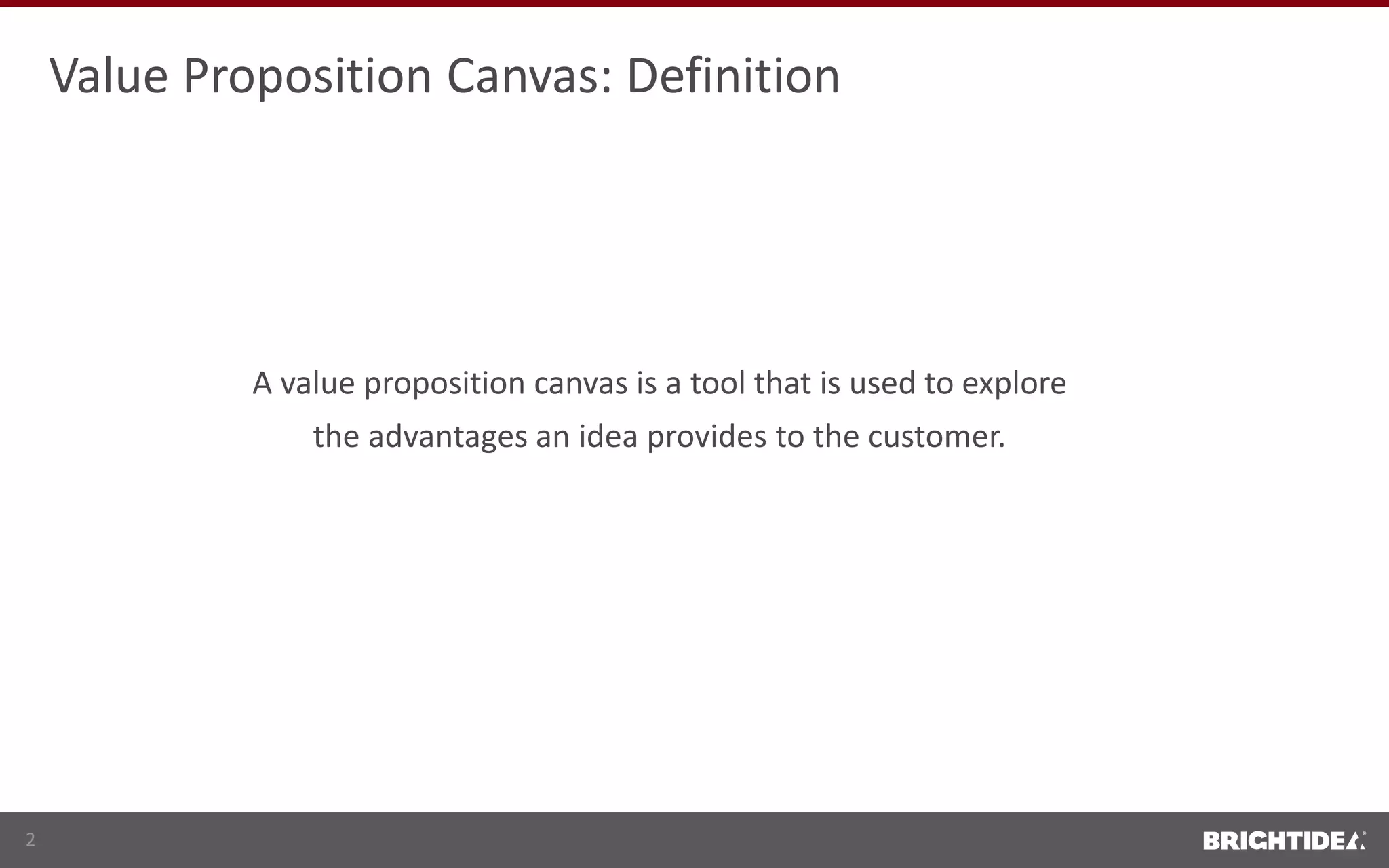 Value Proposition Canvas PPTX