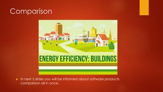 Comparison
 In next 5 slides you will be informed about software products
comparison all in once.
 