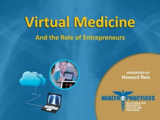 Virtual Medicine
And the Role of Entrepreneurs
 