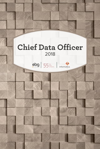 Chief Data Officer
2018
Chief Data Officer
2018
 