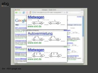 Sixt : ASCI google ads
 