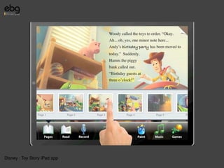 Disney : Toy Story iPad app
 