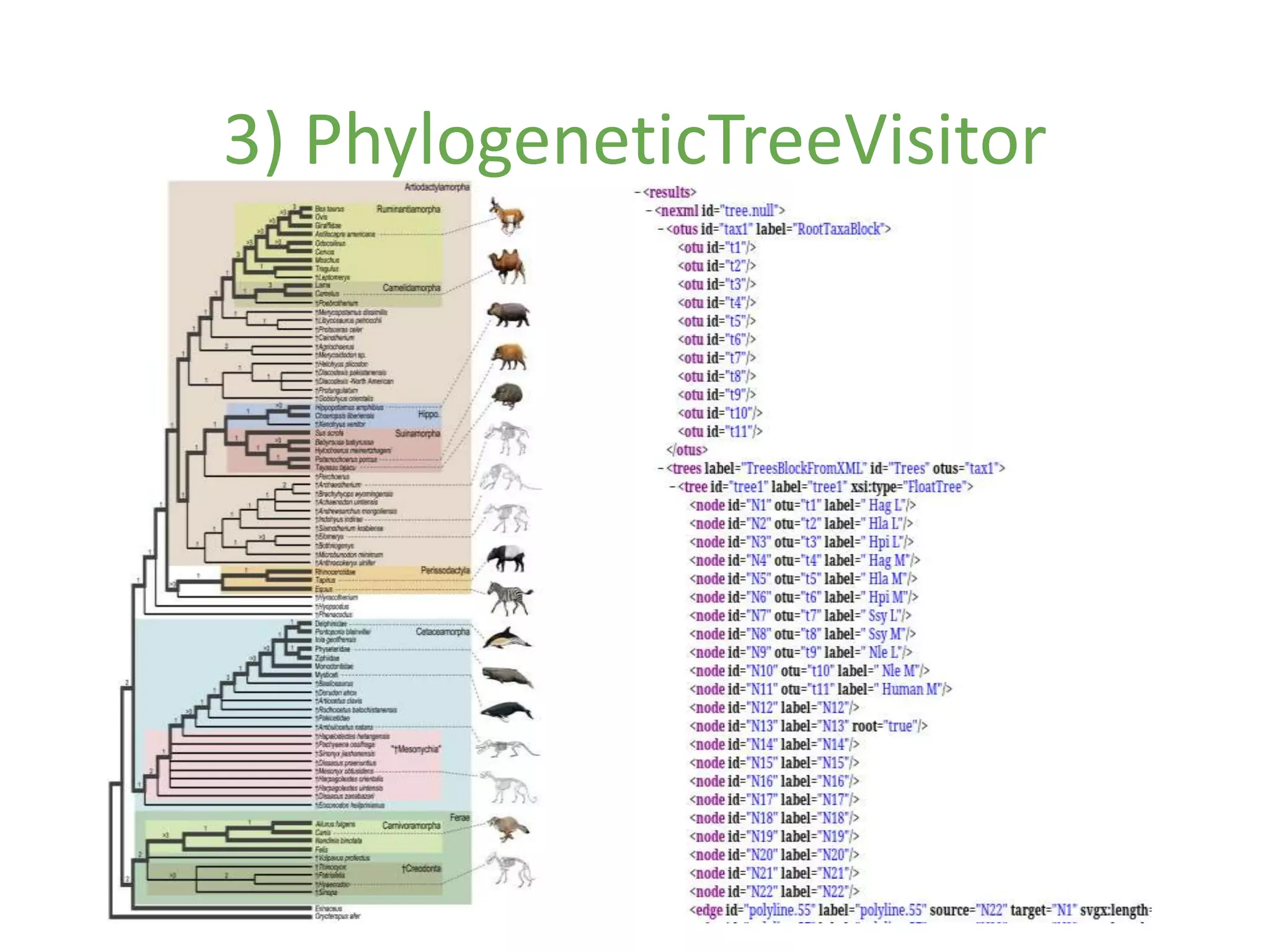 3) PhylogeneticTreeVisitor
 