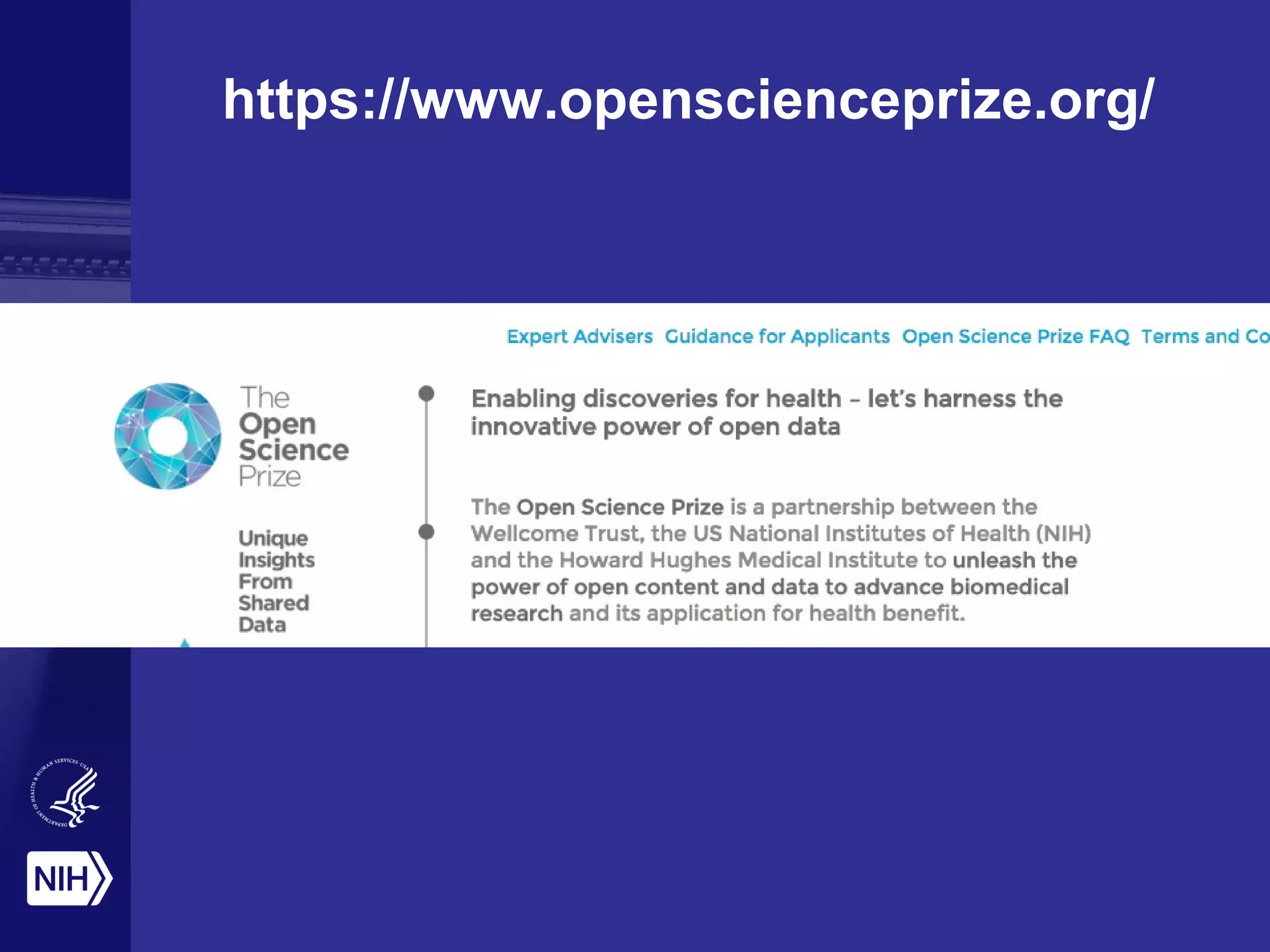 https://www.openscienceprize.org/
 