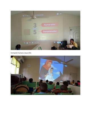 Formación humana. Jesus niño