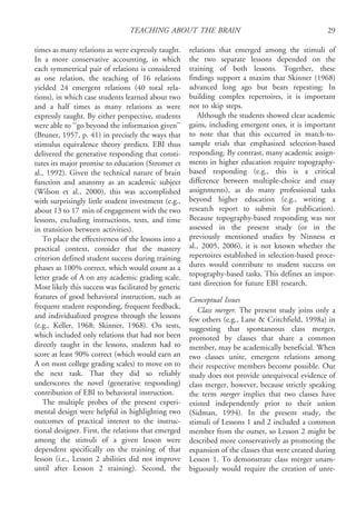 EBI Equivalence Based Instruction Jaba 43 01 0019 | PDF