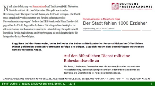Employer Branding Im Oeffentlichen Dienst Eine Branche Bewirbt Sich