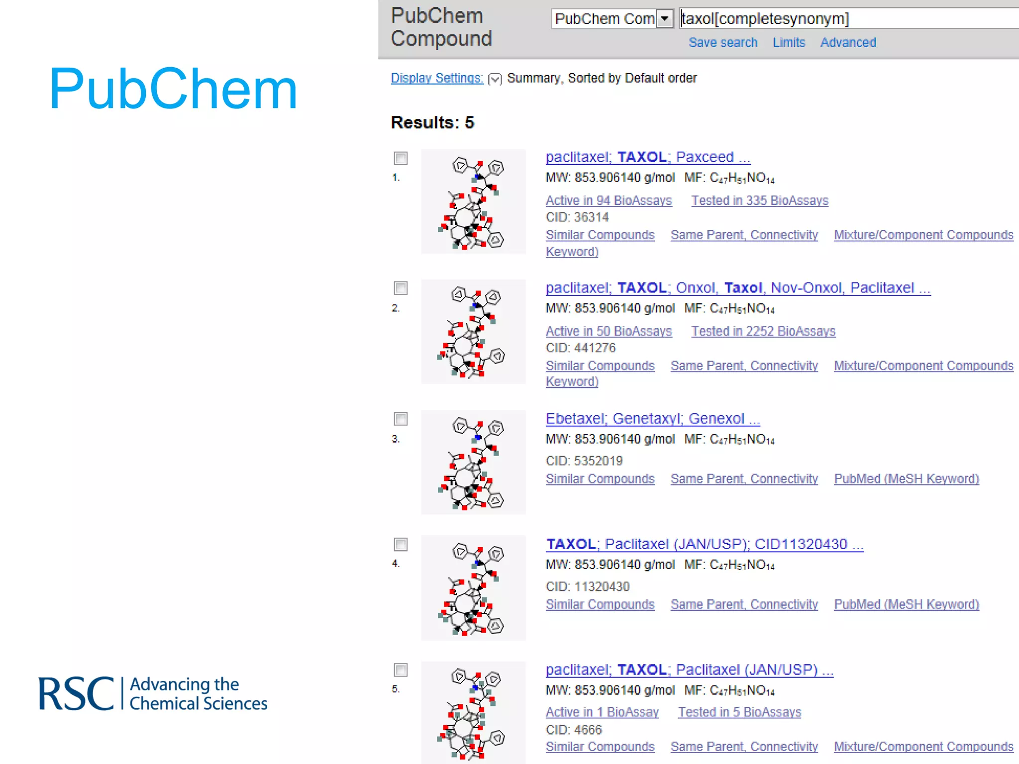 PubChem 