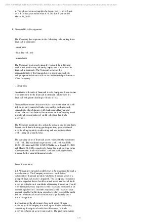 Ebix Payment Services Private Limited Fiscal Year End 2021 Financial Statements