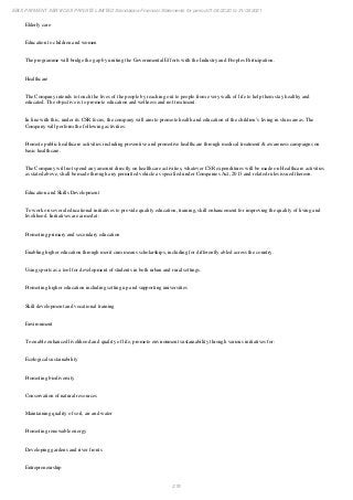 Ebix Payment Services Private Limited Fiscal Year End 2021 Financial Statements