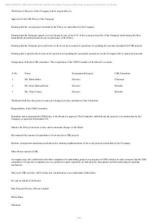 Ebix Payment Services Private Limited Fiscal Year End 2021 Financial Statements