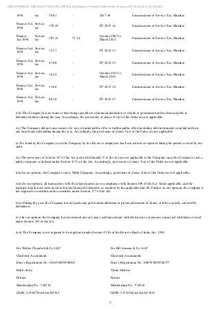 Ebix Payment Services Private Limited Fiscal Year End 2021 Financial Statements